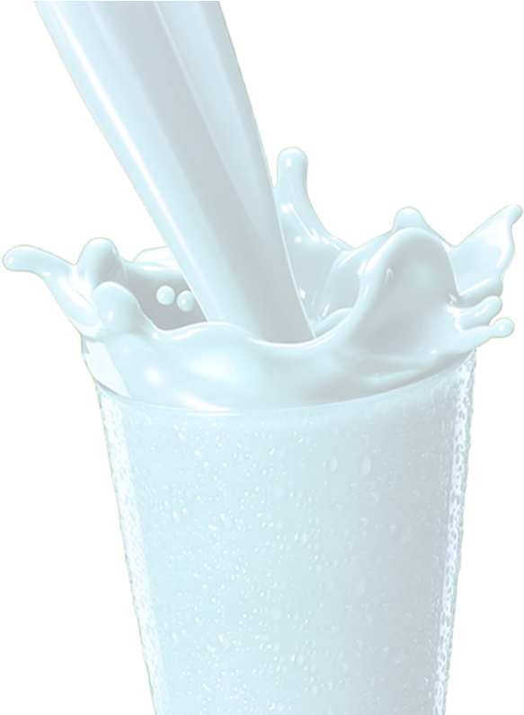 Premium Milk Glass - Frozen Yogurt Clipart (1750x795), Png Download