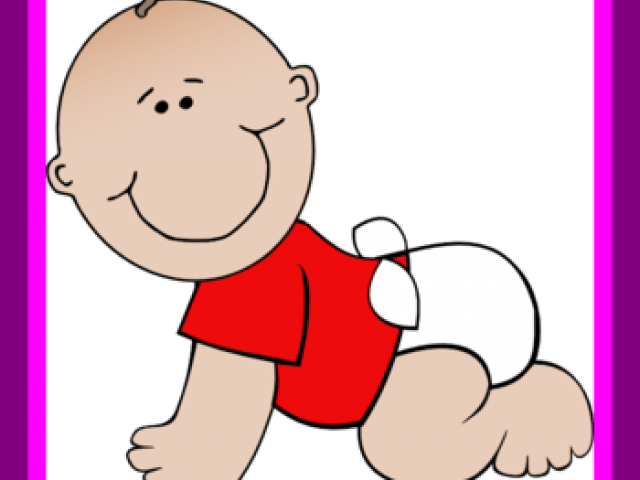 Child Clipart Transparent Background - Transparent Background Baby Clipart Png (640x480), Png Download