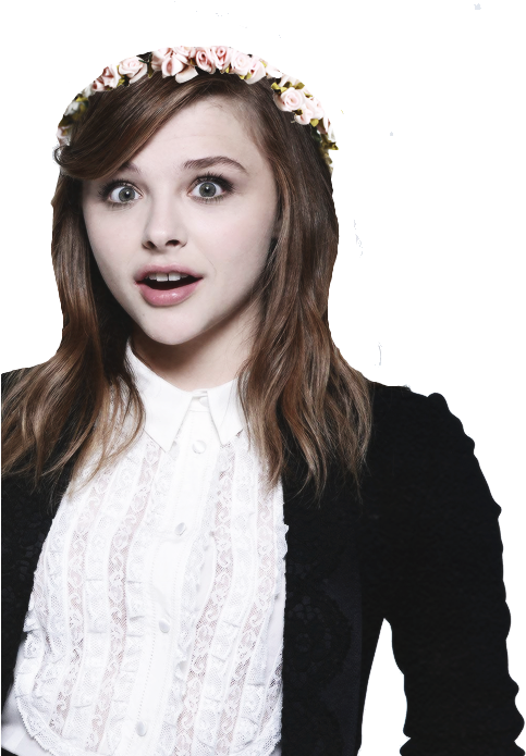 Chloe Grace Moretz Transparent Image - Chloe Moretz Transparent Clipart (500x700), Png Download