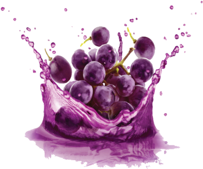 #mq #purple #fruits #splash #grapes - Usb Blender Bottle Clipart (1024x1024), Png Download