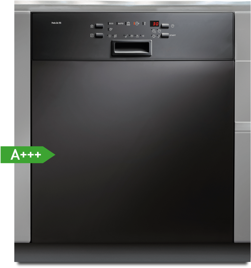 Perla Ga 55i - Dishwasher Clipart (1152x1280), Png Download