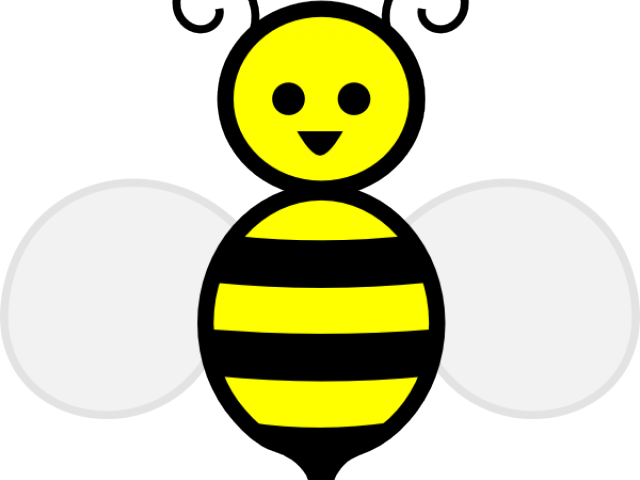 Clipart For Free Download And Use In - Honey Bee Cartoon - Png Download (640x480), Png Download