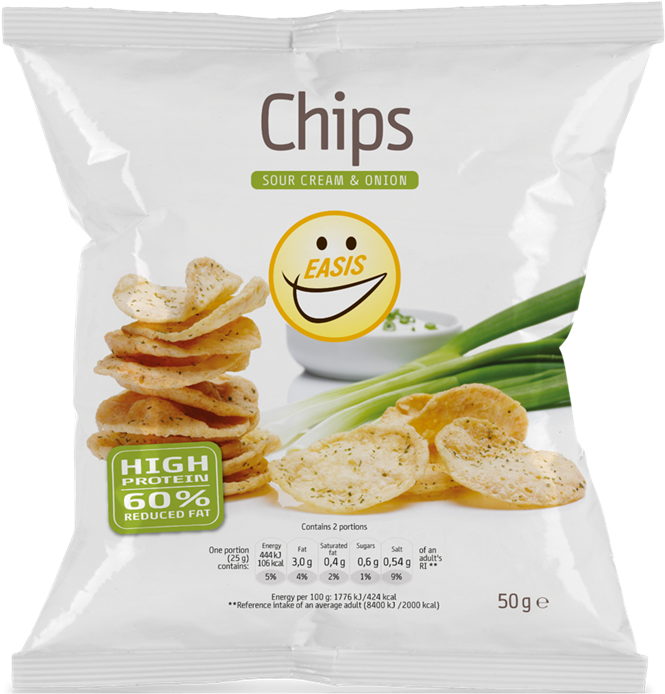 Potato Chip Clipart (800x800), Png Download