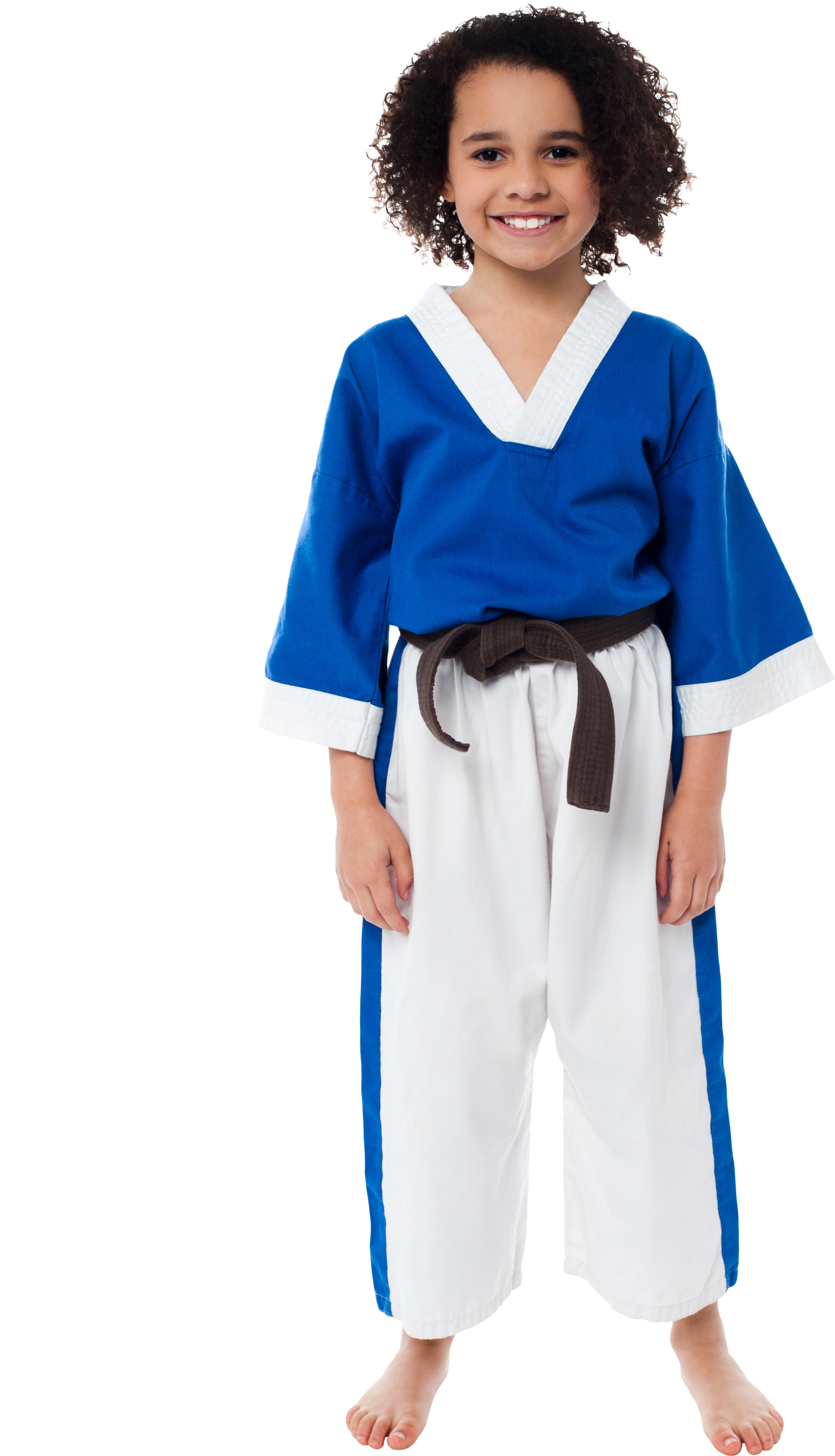 Karate Girl - Taekwondo Clipart (2832x4256), Png Download