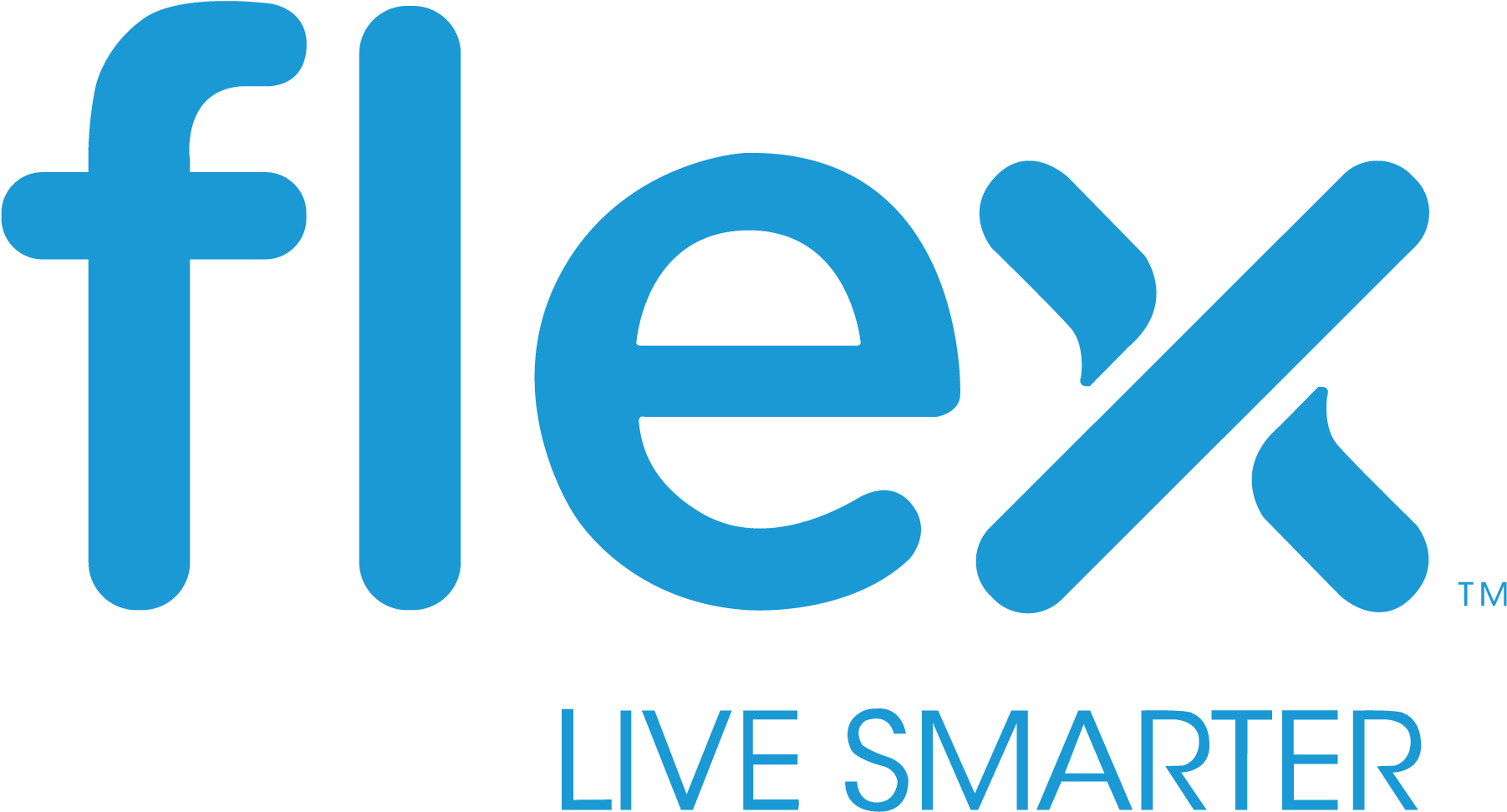 Flex Png - Flextronics - Flex Live Smarter Logo Clipart (1803x972), Png Download