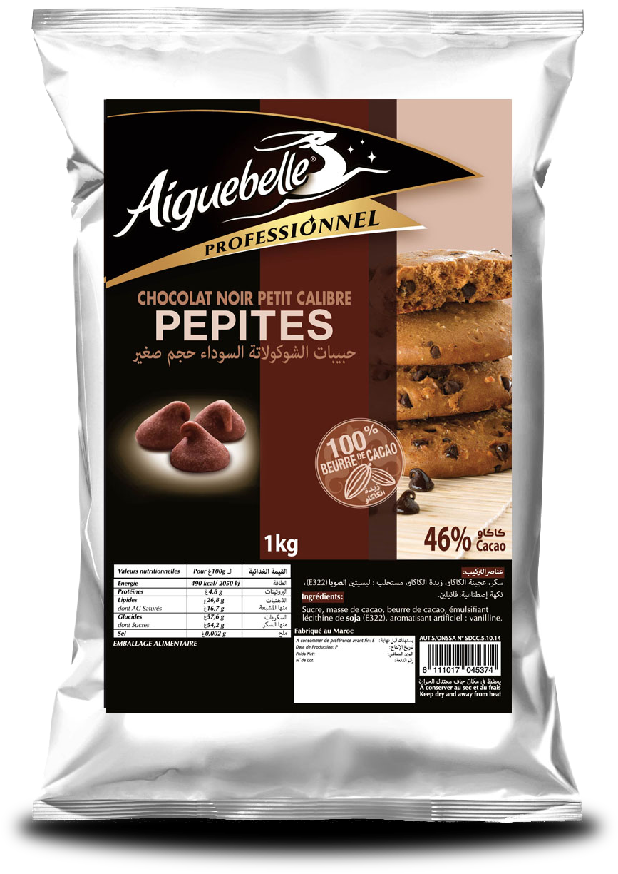 Aiguebelle Pro Chocolate Chips - Chocolate Clipart (867x1225), Png Download