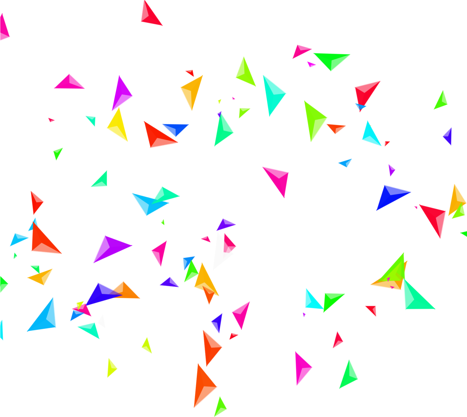 Triangle, Color Triangle, Poster, Square Png Image - Graphic Design Clipart (1701x1701), Png Download