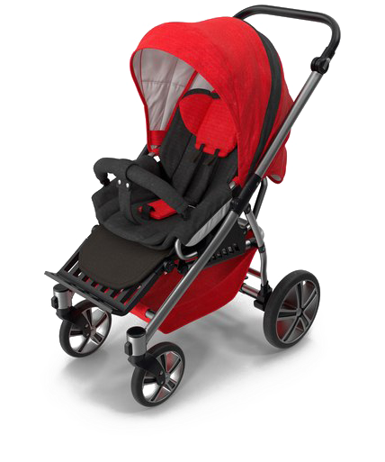 Pram Png Transparent Image - Baby Carriage Clipart (600x600), Png Download