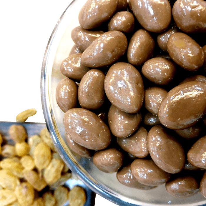 Sold Times - Chocolate-covered Raisin Clipart (700x700), Png Download