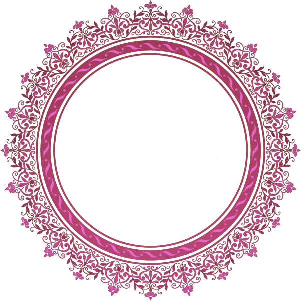 Frame Marco Round Circular Circulo Circle Círculo Decor - Aldgate East Tube Station Clipart (601x601), Png Download