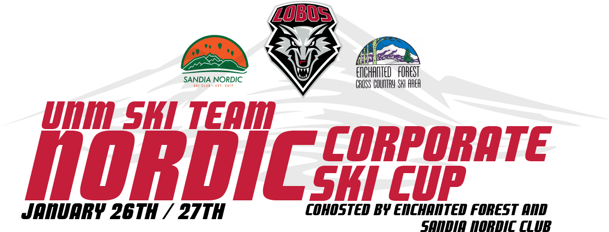 Nordic Corporate Ski Cup - Graphic Design Clipart (1226x477), Png Download