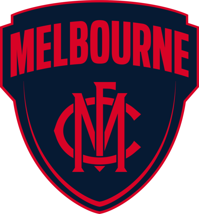 Melbourne Demons Fc &ndash Logos Download - Melbourne Football Club Logo Clipart (650x700), Png Download