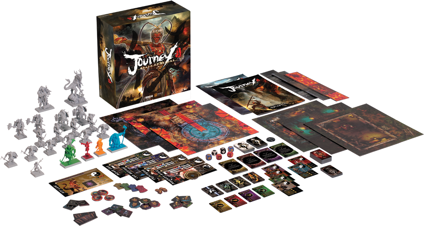 Journey Wrath Of Demons Layout - Journey La Ira De Los Demonios Clipart (1500x1500), Png Download