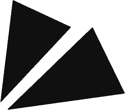 Black Sticker - Triangle Clipart (645x690), Png Download