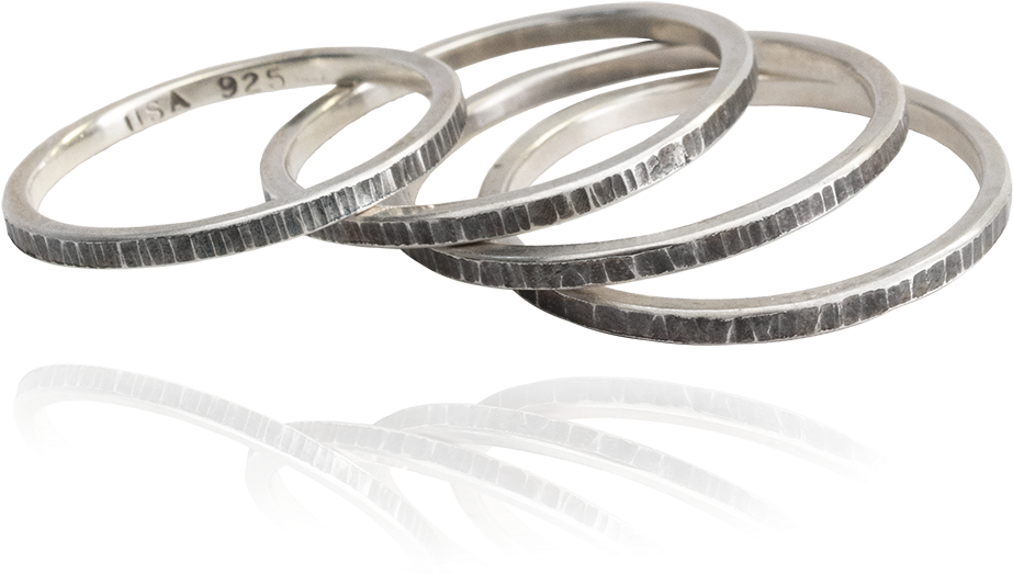 Stacking Rings - Titanium Ring Clipart (1200x1200), Png Download