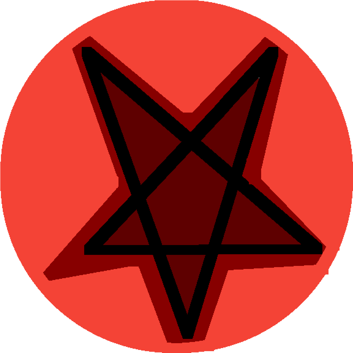 Satanic Clipart Star - Circle - Png Download (1400x1400), Png Download