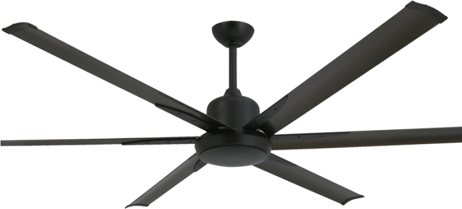 72" Troposair Titan Ceiling Fan - Ceiling Fan Clipart (901x408), Png Download