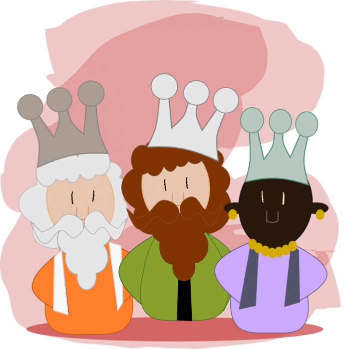 Reyes Magos Png - Cartoon Clipart (689x700), Png Download