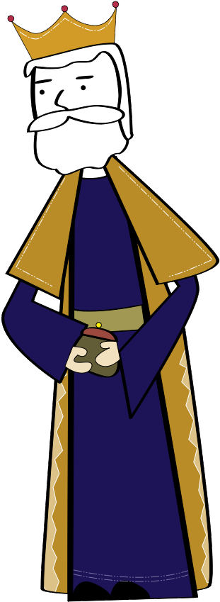 Villancico Ya Vienen Los Reyes - Melchor Reyes Magos Png Clipart (407x883), Png Download