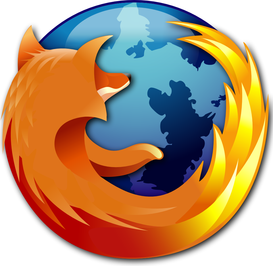 With Mozilla Firefox , In The Drop-down Box Next To - Firefox Logo Transparent Background Clipart (950x928), Png Download