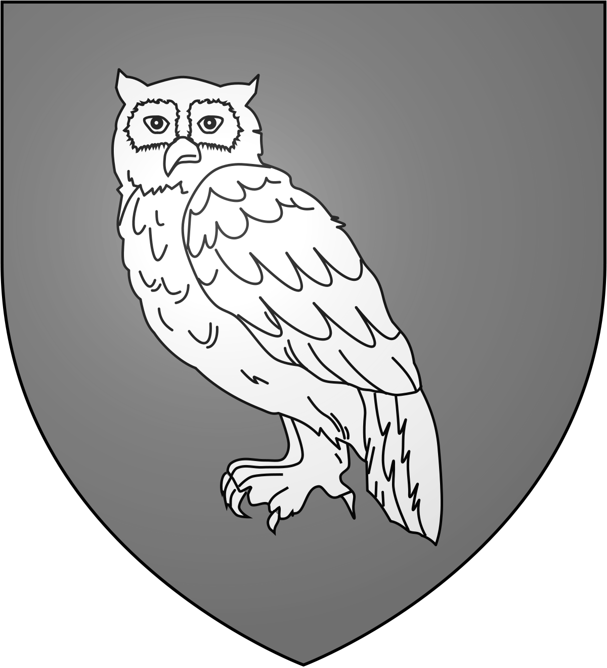 Great Horned Owl Clipart (1200x1320), Png Download