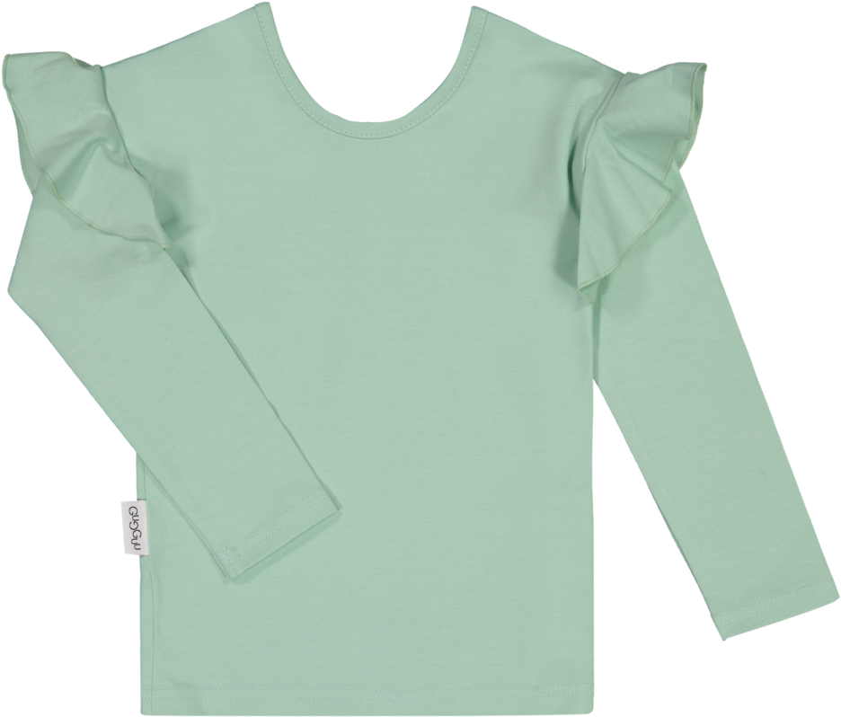 Frilla Shirt, Green Vine - Blouse Clipart (936x798), Png Download