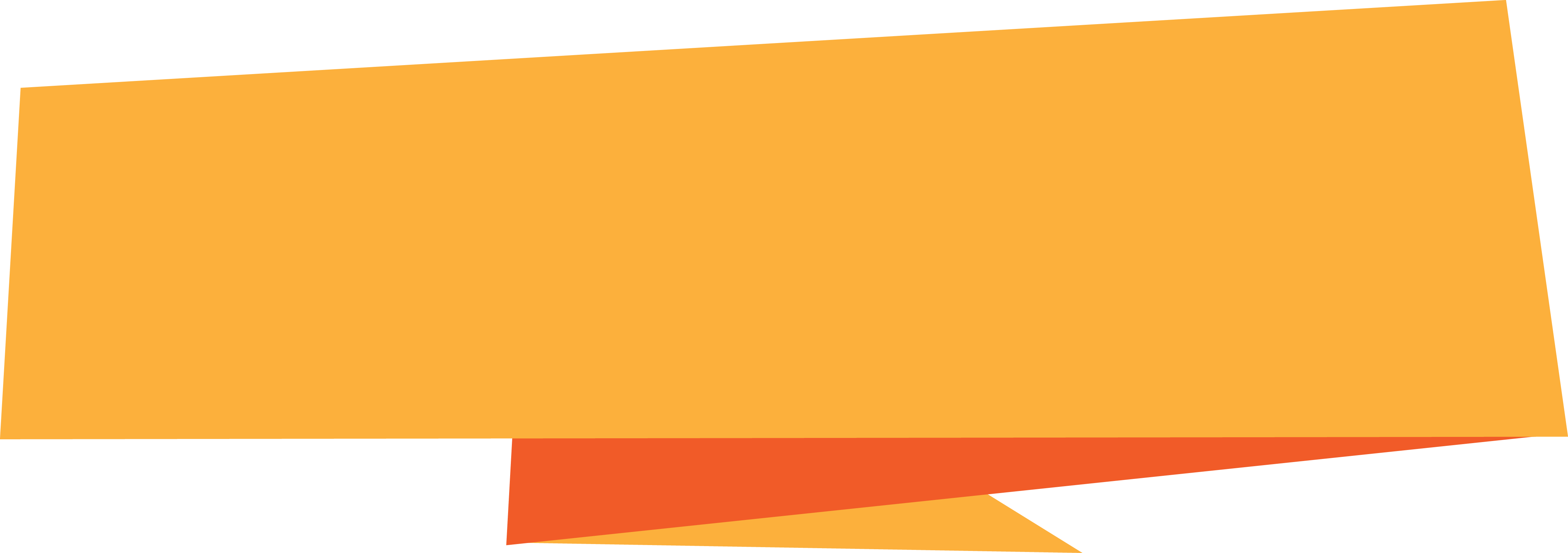 Png Orange Banners Clipart - Large Size Png Image - PikPng