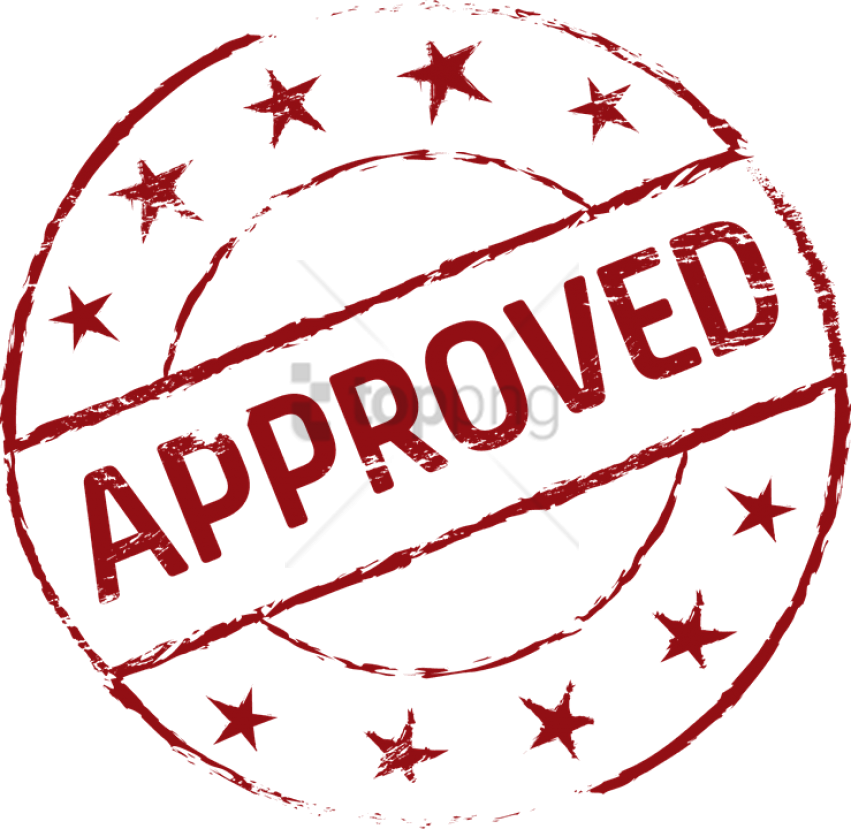 Approved Png Png Image With Transparent Background - Visa Approved Stamp Png Clipart (851x829), Png Download