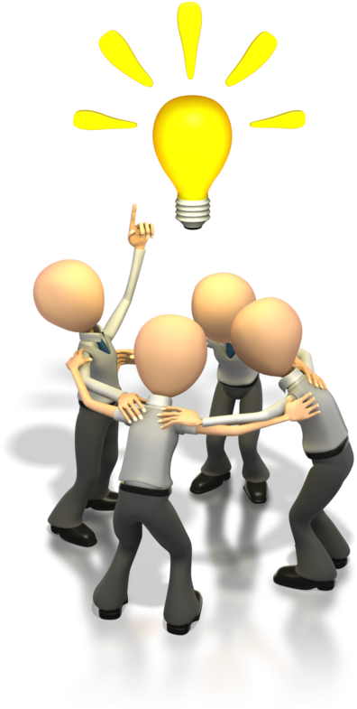 Brainstorming Leadership Business Idea Clip Art - Brainstorming Animated Gif - Png Download (626x800), Png Download