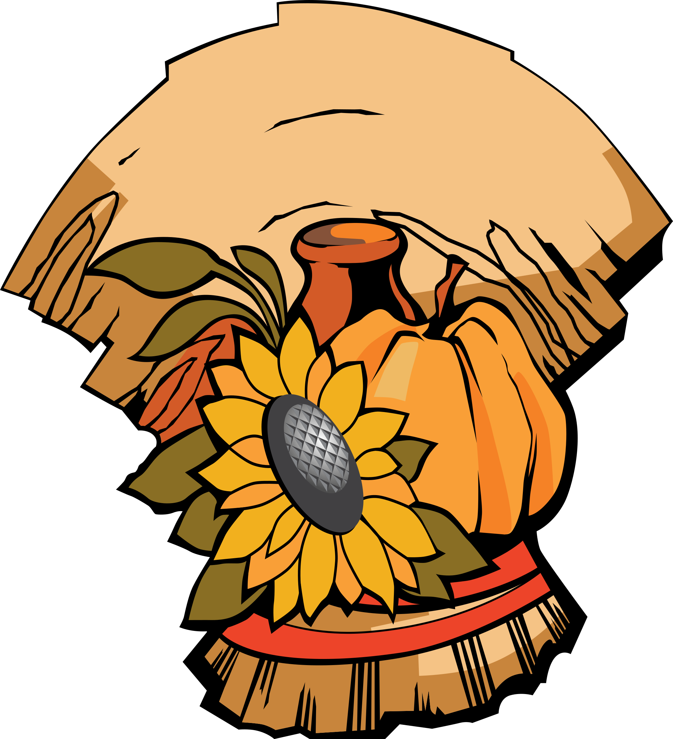 This Free Icons Png Design Of Harvest Banner - Clip Art Transparent Png (2187x2400), Png Download