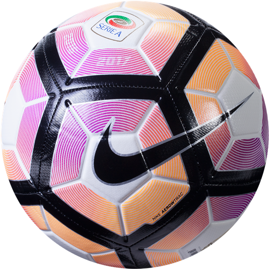 Nike Strike Serie A Ball For The 2016/17 Season - Purple And Green Nike Soccer Ball Clipart (600x600), Png Download