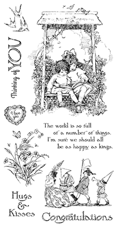 Vector Royalty Free Children S Hour Cling Childrens - Line Art Clipart (746x746), Png Download