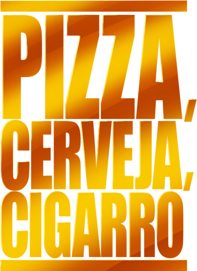 Pizza, Cerveja, Cigarro - Amber Clipart (1280x544), Png Download