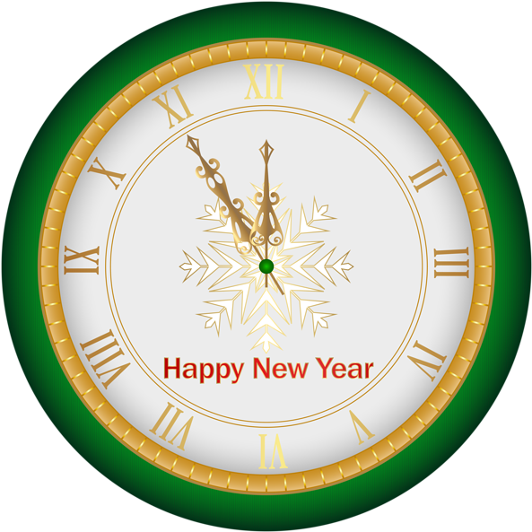 Clip အနုပညာပုံရိပ် New Year Clock, Happy New Year 2019, - Brawl Stars Poco Emoji - Png Download (600x600), Png Download