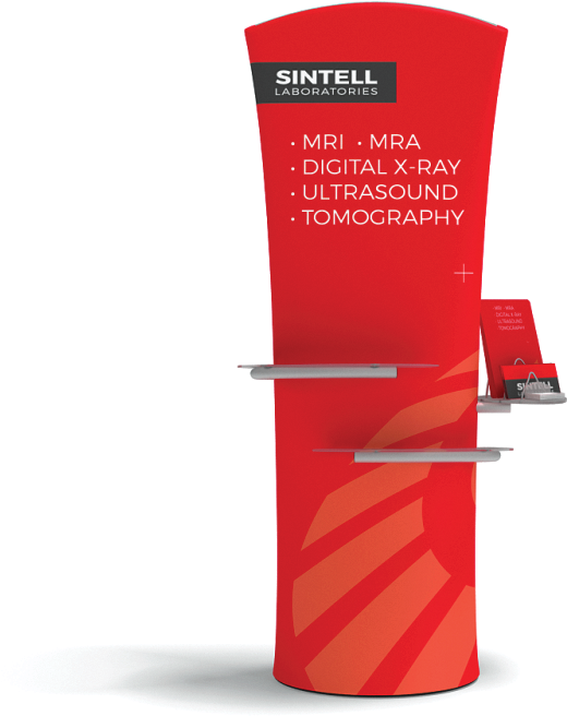 Makitso Brandcusi® Banner Stand Curved - Banner Clipart (520x656), Png Download