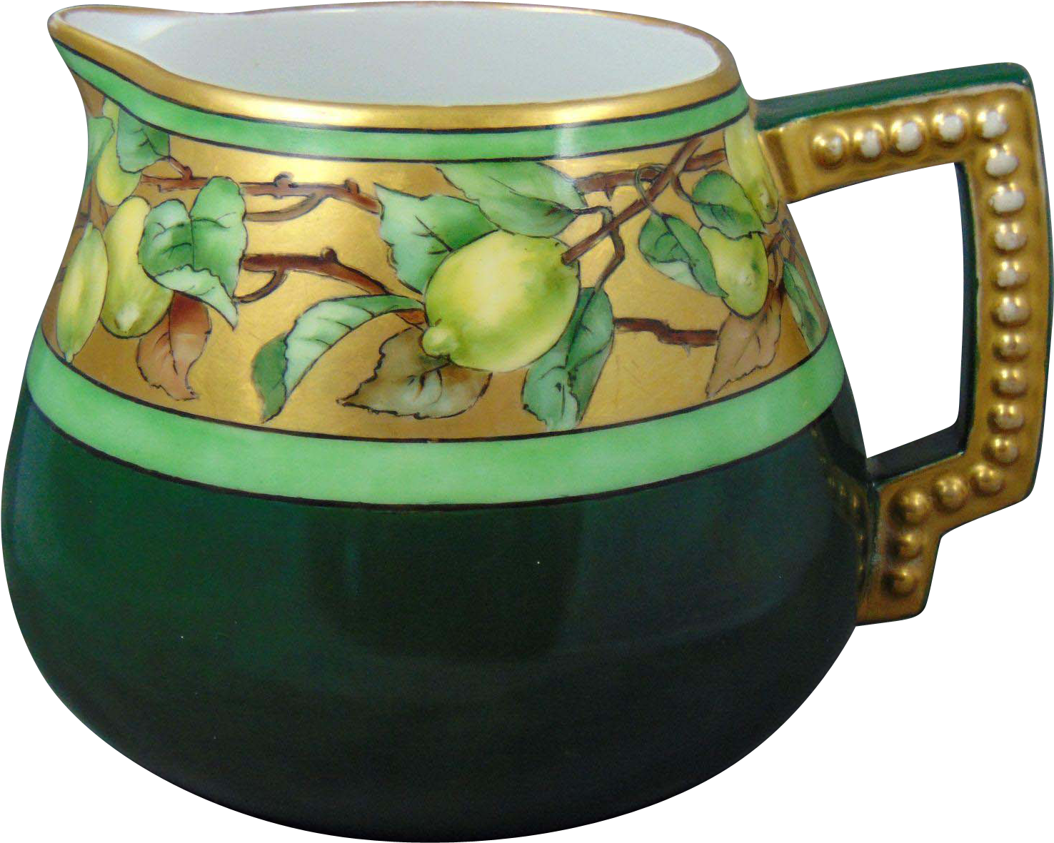 Porcelain Blank Arts & Crafts Lemon Motif Cider/lemonade - Ceramic Clipart (1475x1475), Png Download