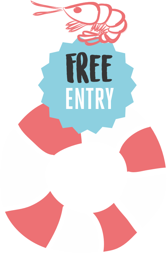 Free Foodie Festival By The Sea - Poster Clipart (536x808), Png Download