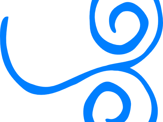 Blue Swirl Cliparts - Png Download (640x480), Png Download