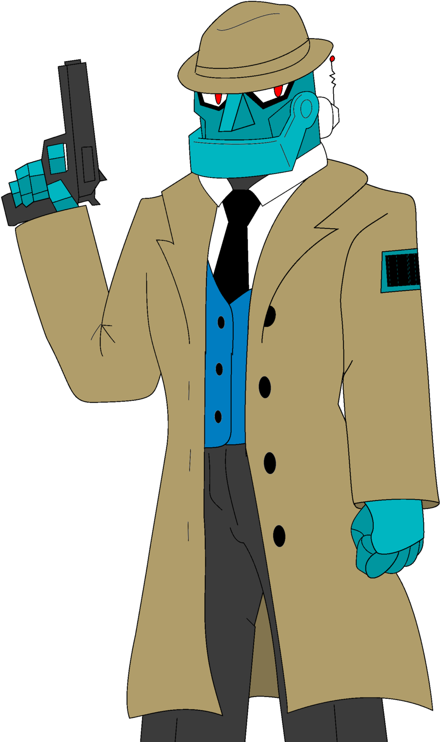 Cartoon, Human Behavior, Outerwear, Gentleman, Fictional - Cartoon Clipart (1024x1585), Png Download