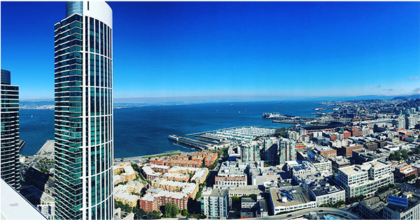 Kaspik San Francisco From The Roof Of Jasper - Cityscape Clipart (600x600), Png Download