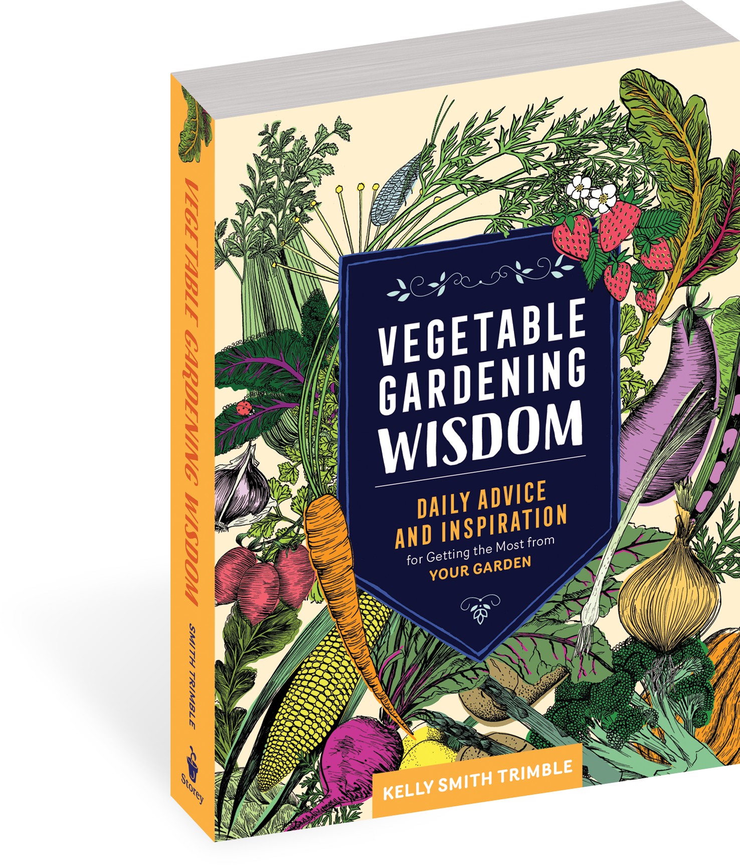 Vegetable Gardening Wisdom Clipart (1476x1725), Png Download