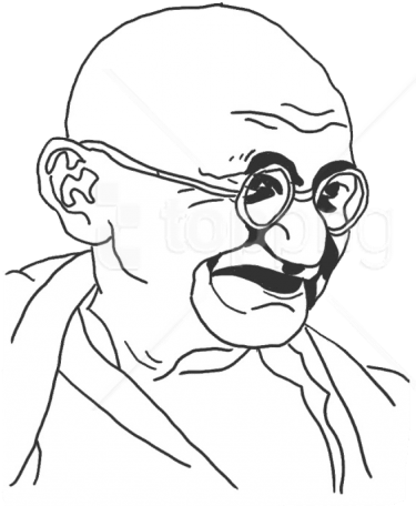 Download Mahatma Gandhi Free S Png Images Background - Human Clipart (850x479), Png Download