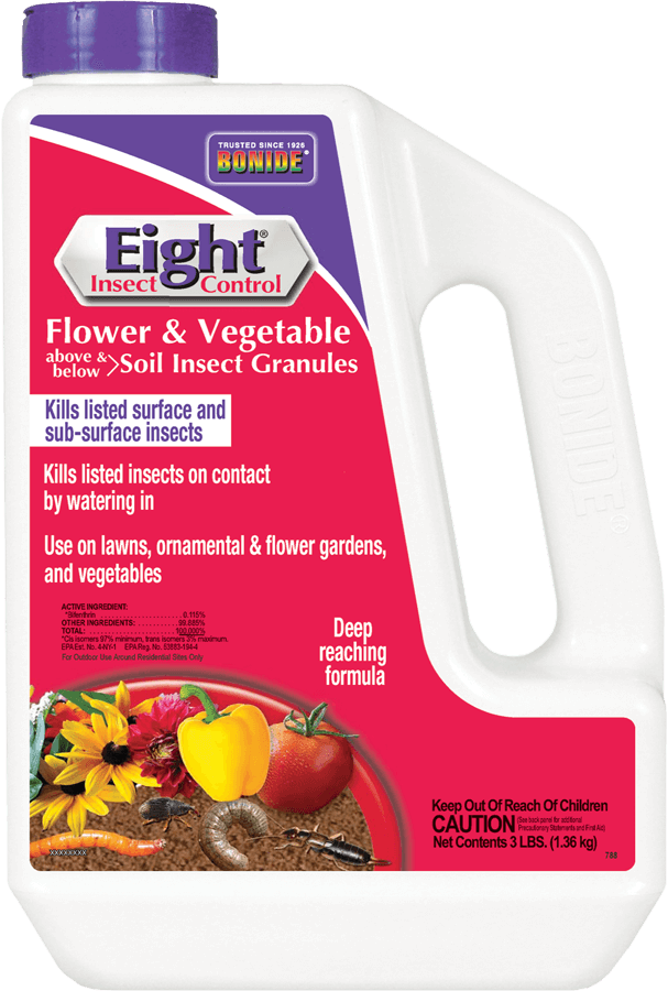 Eight® Garden Granules - Label Clipart (607x900), Png Download