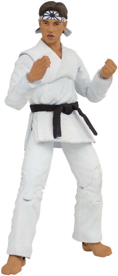 The Karate Kid Daniel Larusso Action Figureicon Heroes - Karate Kid Clipart (1024x1024), Png Download