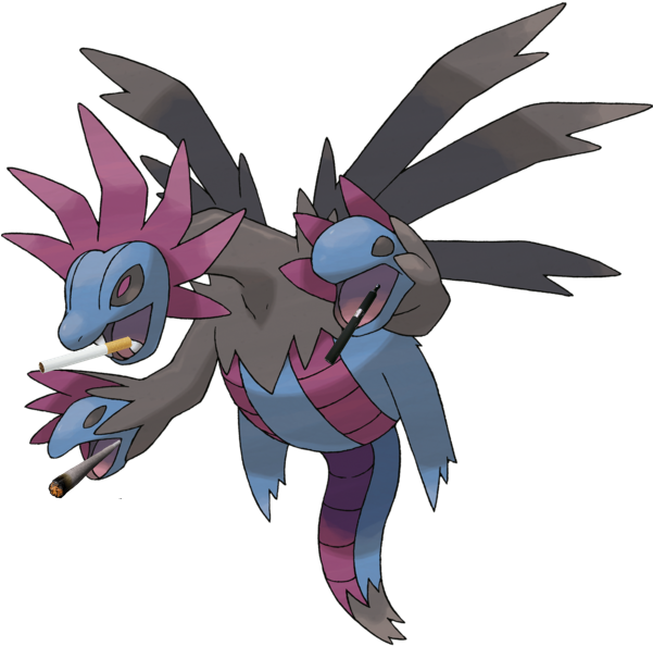 Image - Pokemon Hydreigon Clipart (600x600), Png Download