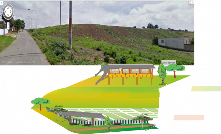 Support Vegetable Garden Versus Play Ground - Mound Clipart (750x456), Png Download
