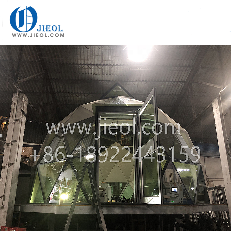 6m Diameter Glass Dome House Glass Igloo For Glamping - Canopy Clipart (800x800), Png Download