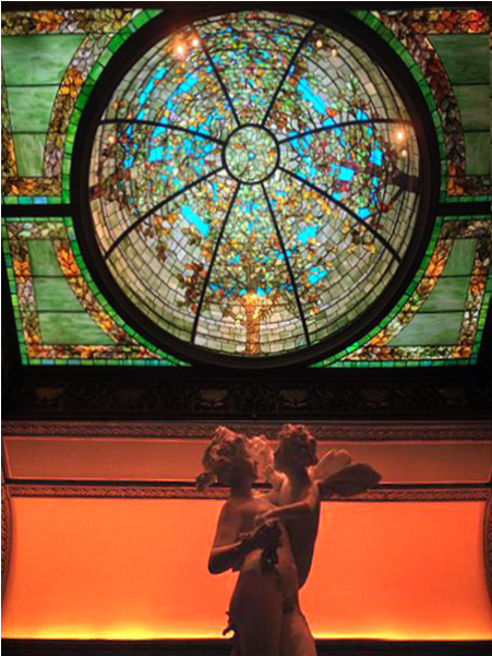 Richard H Driehaus Museum Stained Glass Clipart (650x650), Png Download