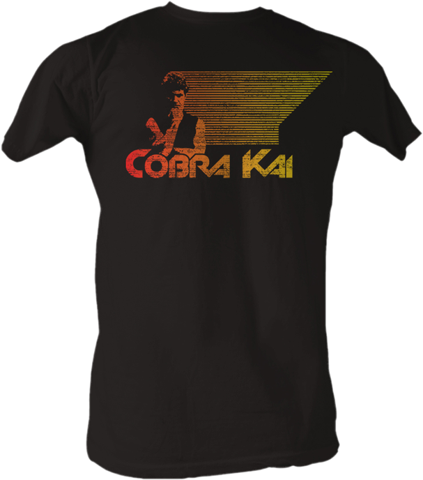 Karate Kid Male T Shirt Cobra Kai - Shirt Clipart (628x700), Png Download