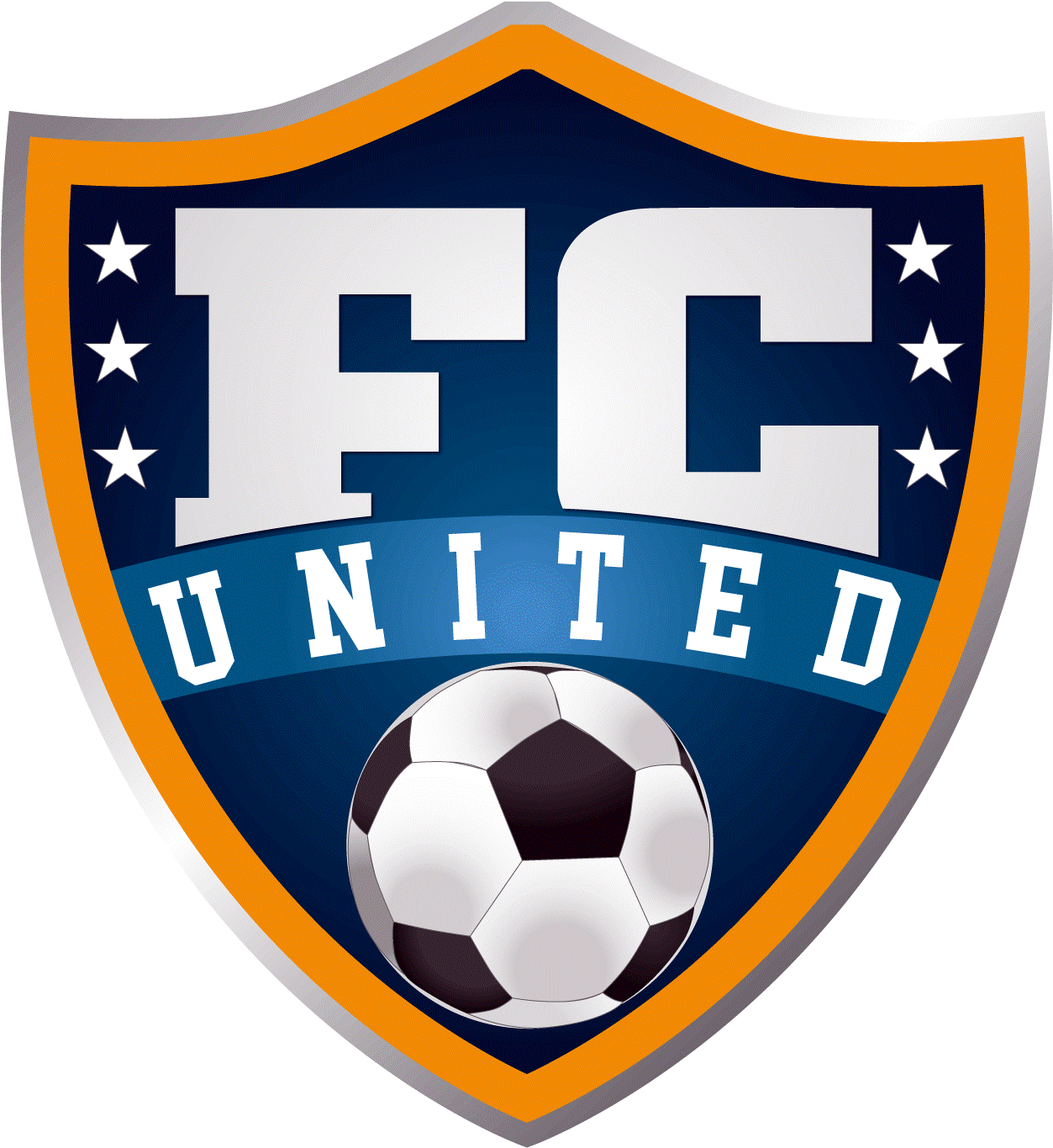 Soccer Logo United Fc , Png Download - Soccer Logo United Fc Clipart (1253x1365), Png Download